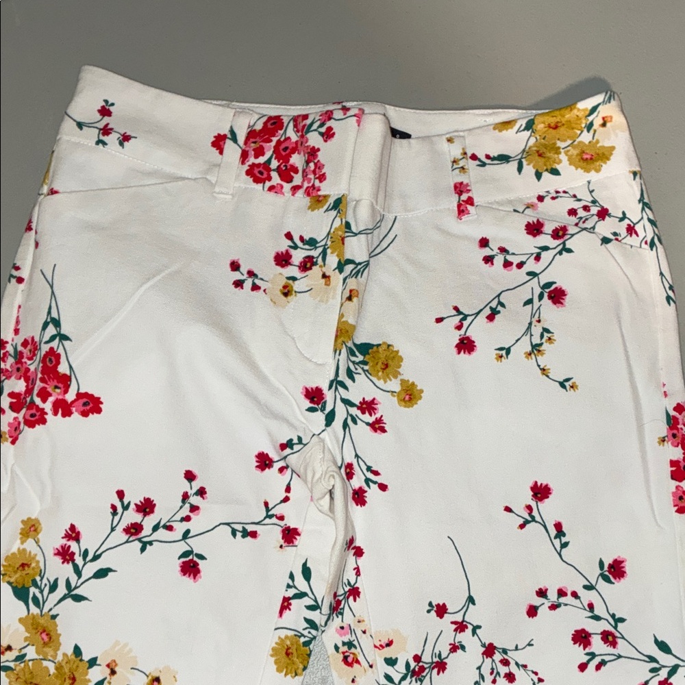 Floral Patterned Pants